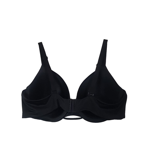 Hanes Cool That Adapts To You Black Convertible Full Figure Underwire Bra SZ 2XL - Picture 2 of 4